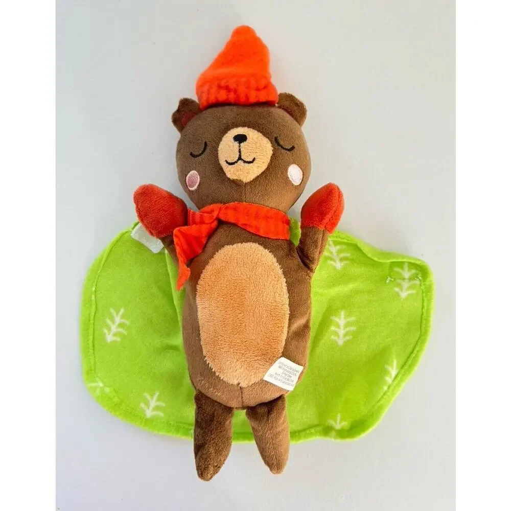 Target Bullseye Fireside Pals Plush Bear Blanket 2023